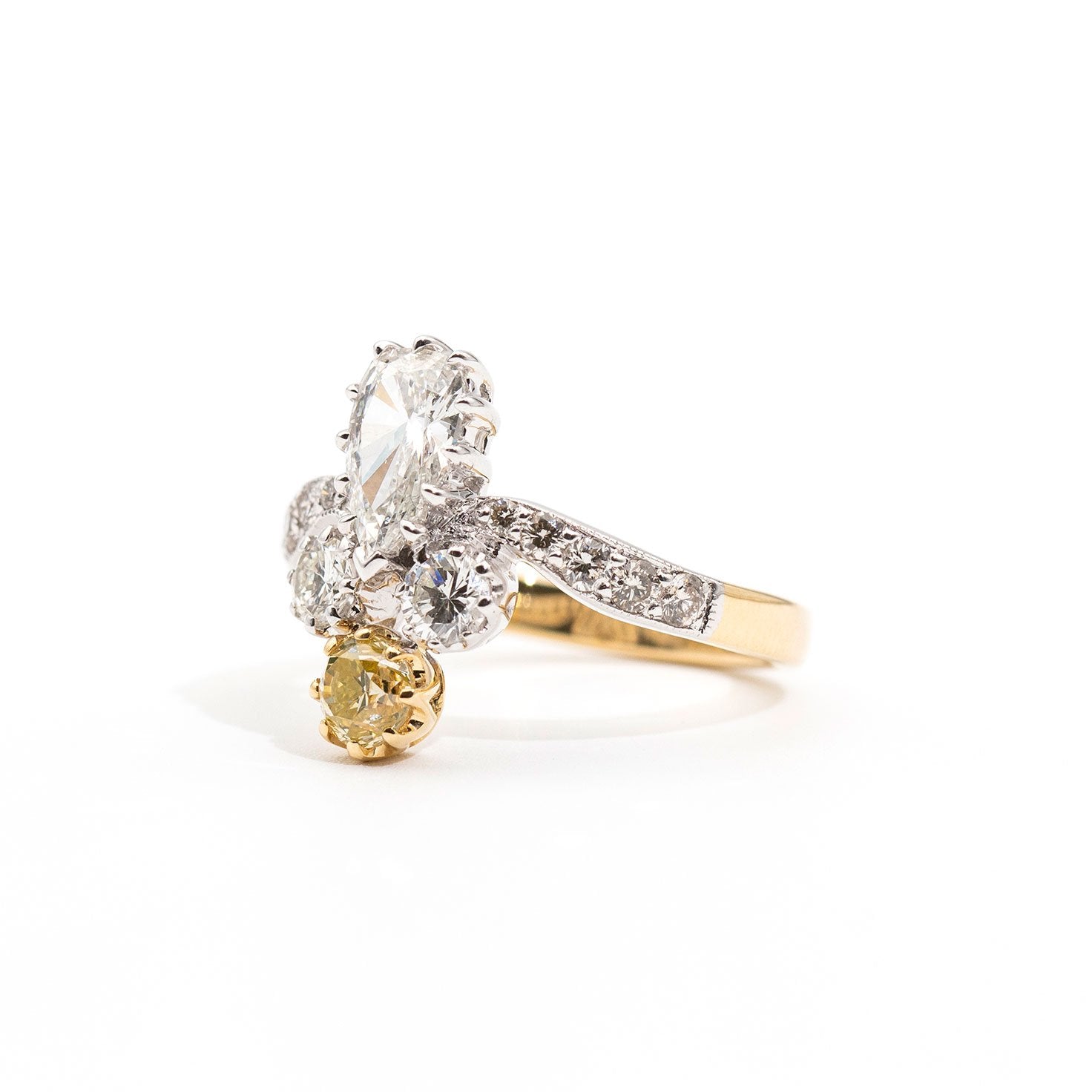Yellow Diamond Ring