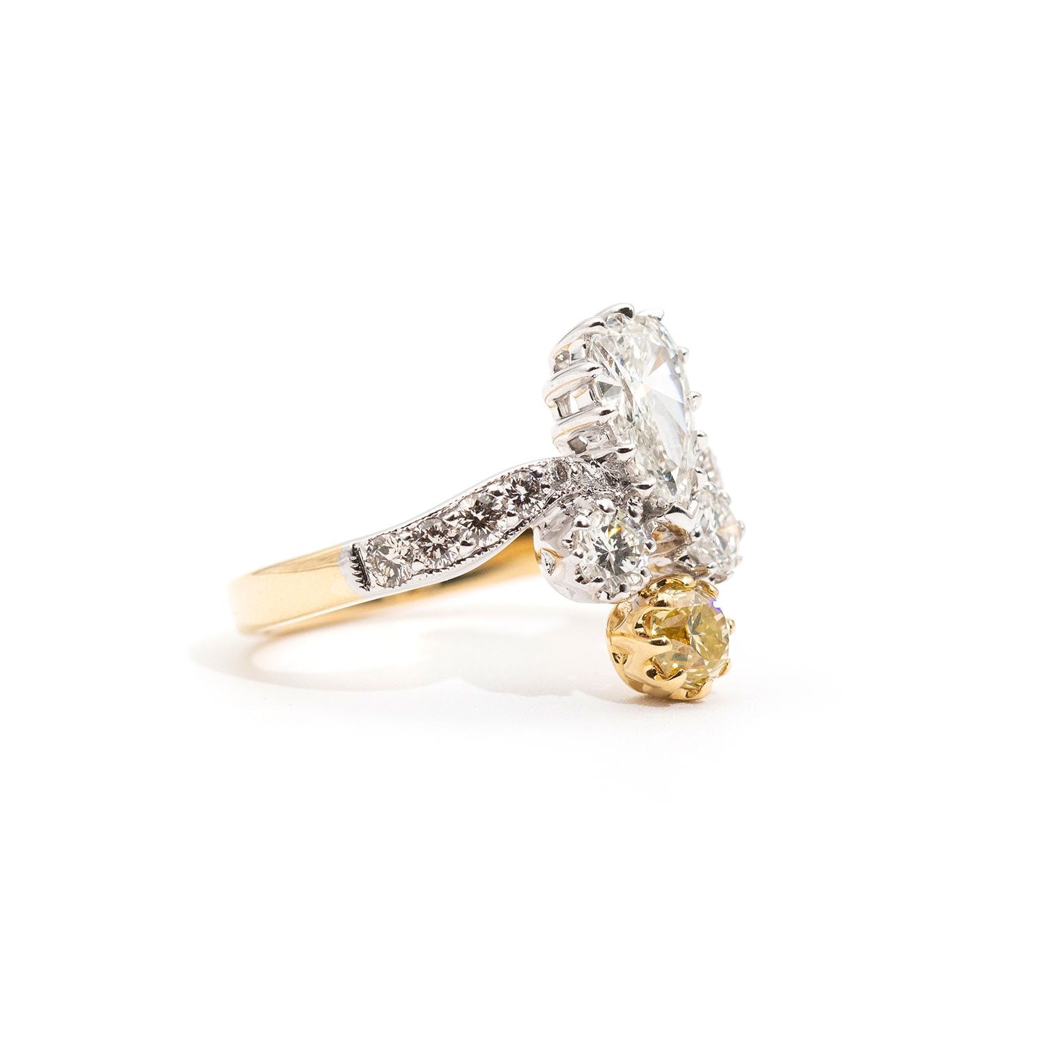 Yellow Diamond Ring