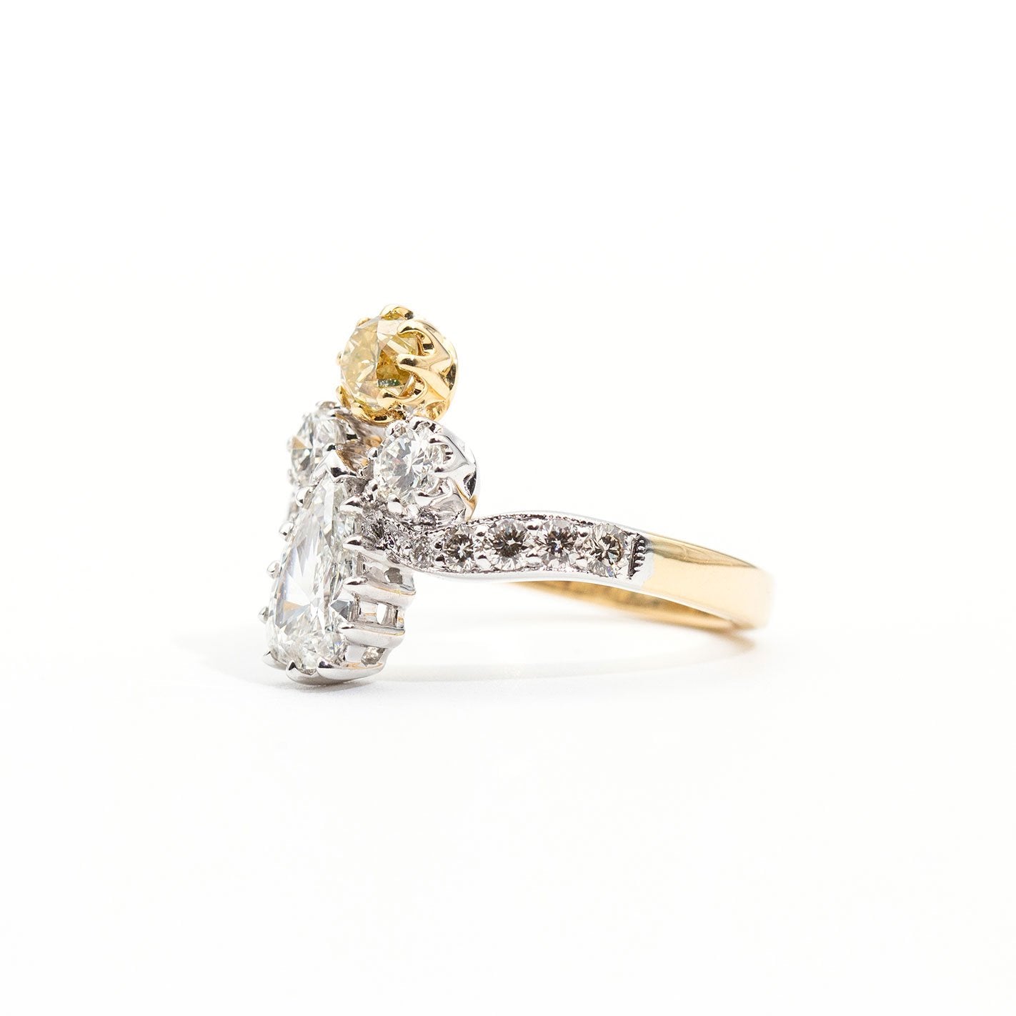 Yellow Diamond Ring