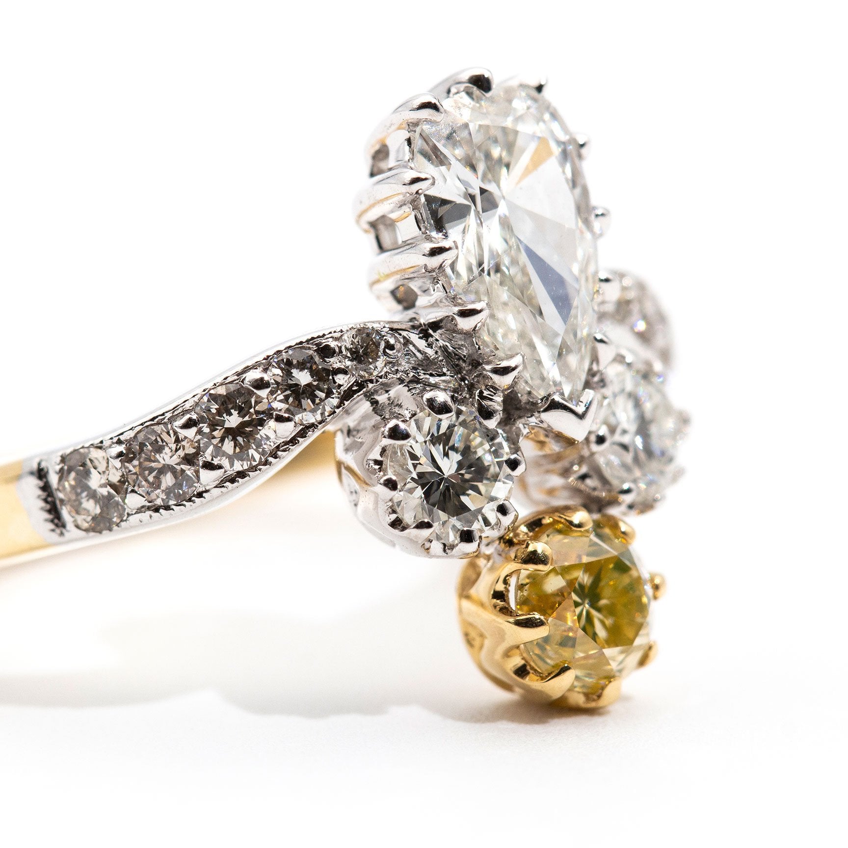 Yellow Diamond Ring