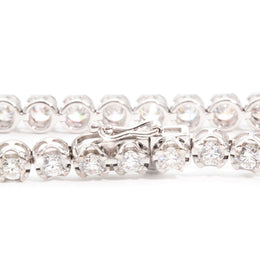 Shiloh Diamond Tennis Bracelet in 18 Carat White Gold Bracelets/Bangles Imperial Jewellery
