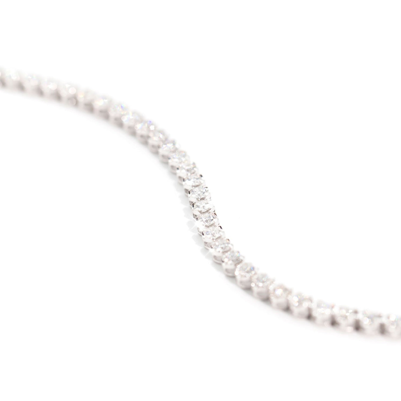 Shiloh Diamond Tennis Bracelet in 18 Carat White Gold Bracelets/Bangles Imperial Jewellery