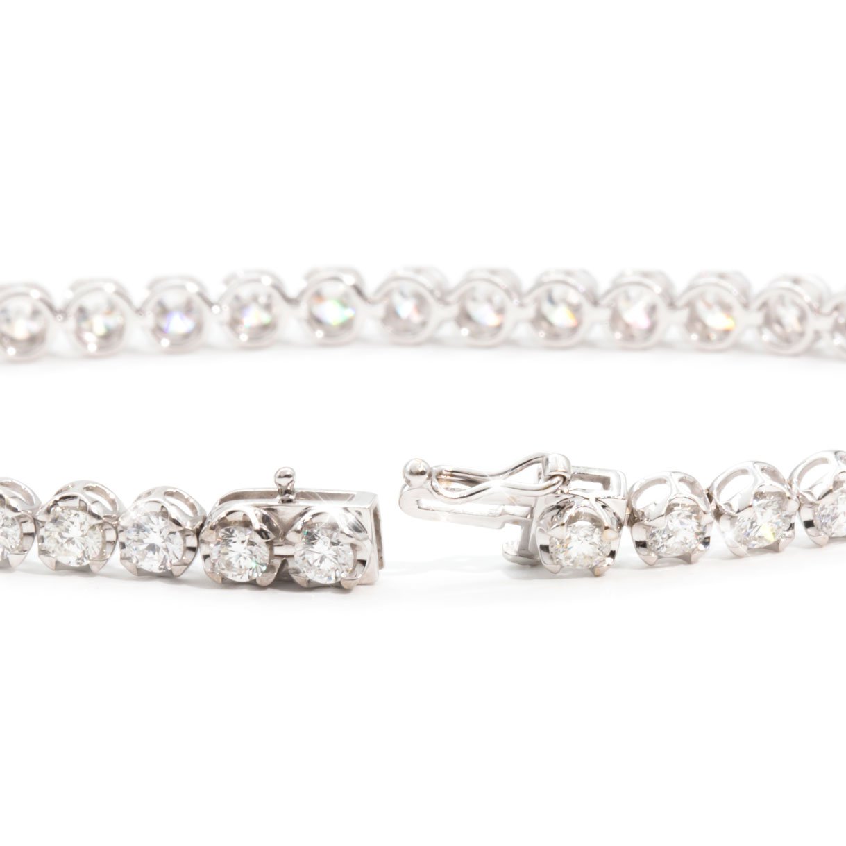 Shiloh Diamond Tennis Bracelet in 18 Carat White Gold Bracelets/Bangles Imperial Jewellery