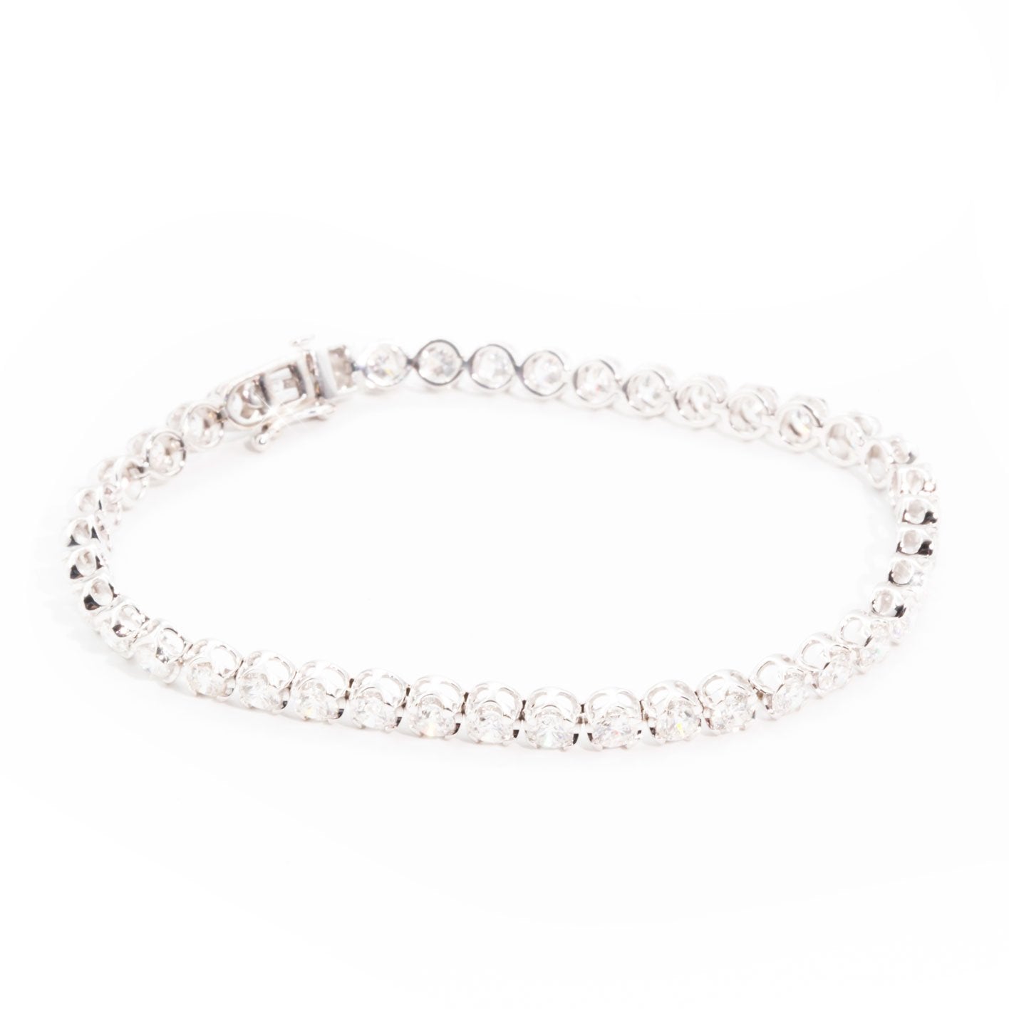 Shiloh Diamond Tennis Bracelet in 18 Carat White Gold Bracelets/Bangles Imperial Jewellery