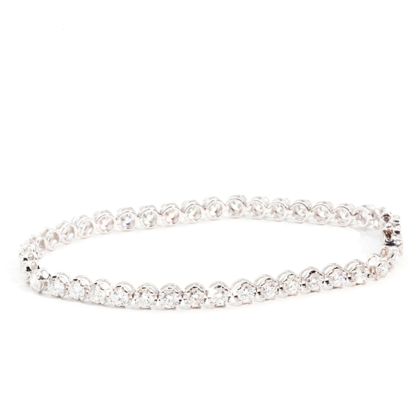 Shiloh Diamond Tennis Bracelet in 18 Carat White Gold Bracelets/Bangles Imperial Jewellery Imperial Jewellery - Hamilton