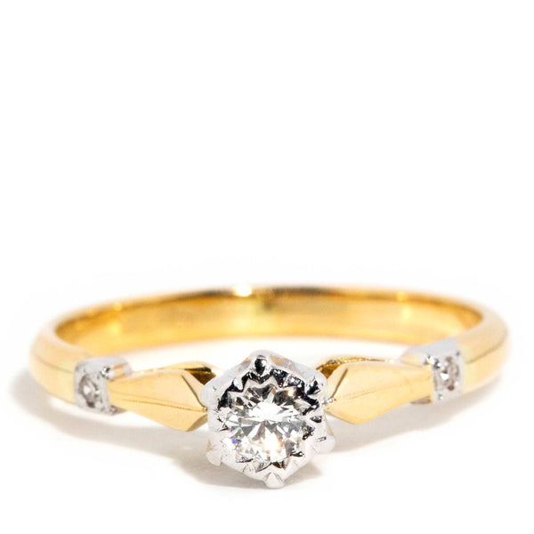 Shirley 18ct Yellow Gold Diamond Ring Rings Imperial Jewellery Imperial Jewellery - Hamilton 