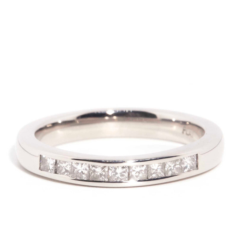 Sorsha Contemporary Platinum Channel Set Princess Diamond Ring* GTG Rings Imperial Jewellery Imperial Jewellery - Hamilton 
