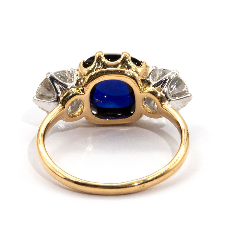 Tiffany-and-co-antique-sapphire-diamond-ring-ij-0121-438 Rings Imperial Jewellery - Auctions, Antique, Vintage & Estate