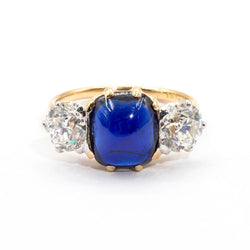 Tiffany-and-co-antique-sapphire-diamond-ring-ij-0121-438 Rings Imperial Jewellery - Auctions, Antique, Vintage & Estate