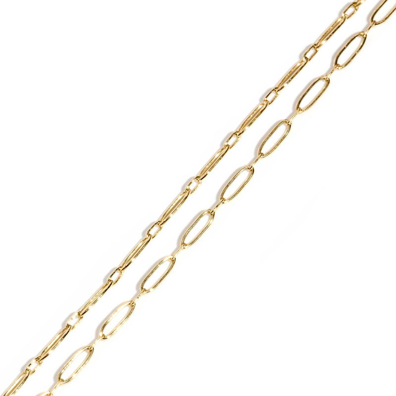 Tiffany & Co. 18ct Yellow Gold Oval Link Chain Pendants/Necklaces Tiffany & Co. 