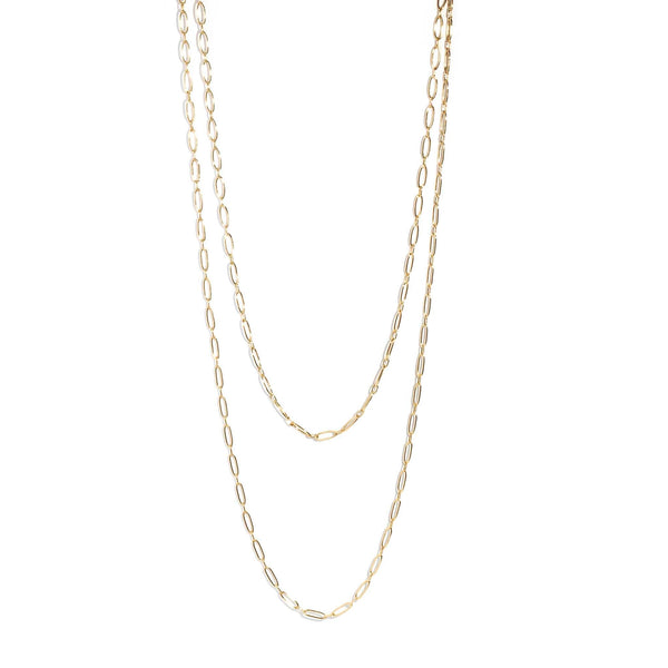 Tiffany & Co. 18ct Yellow Gold Oval Link Chain Pendants/Necklaces Tiffany & Co. Imperial Jewellery - Hamilton 