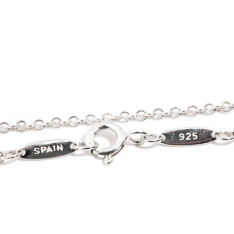 Tiffany & Co Elsa Peretti Sterling Silver Open Heart Pendant Pendants/Necklaces Imperial Jewellery 