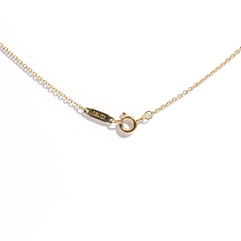 Tiffany 14k gold sale necklace