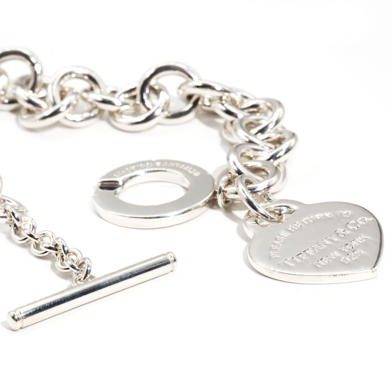Genuine Tiffany Co Return to Tiffany Sterling Silver Toggle