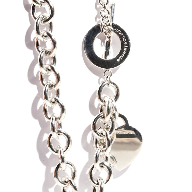 Tiffany & Co Return to Tiffany Silver Tag Toggle Necklace Pendants/Necklaces Tiffany & Co. 