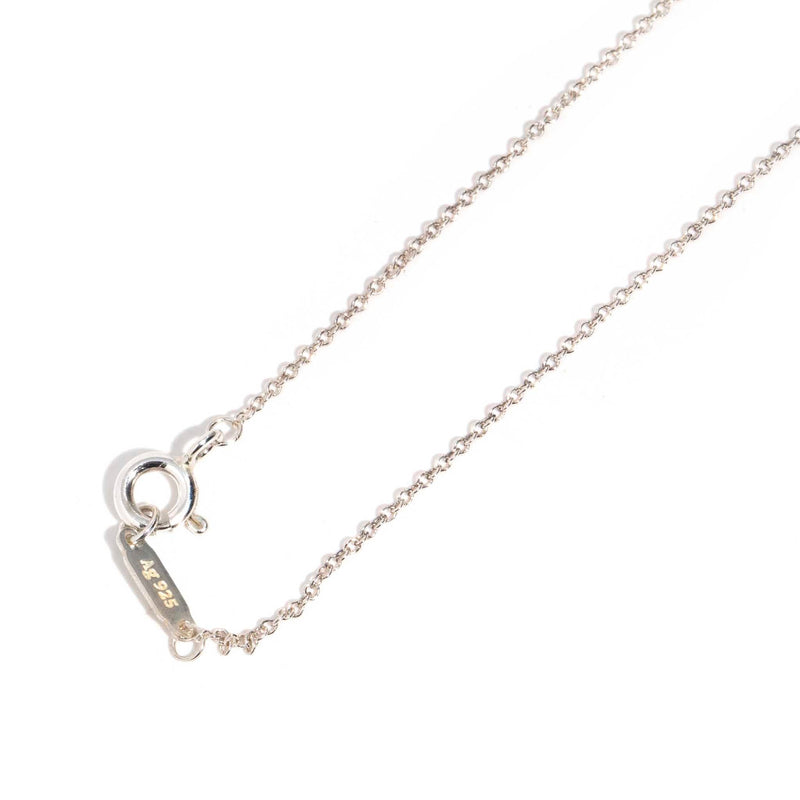 Tiffany & Co Silver Heart Tag Pendant With Chain Pendants/Necklaces Tiffany & Co. 