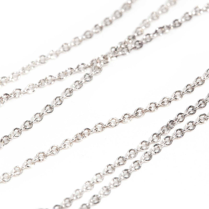 Tiffany sales silver chains