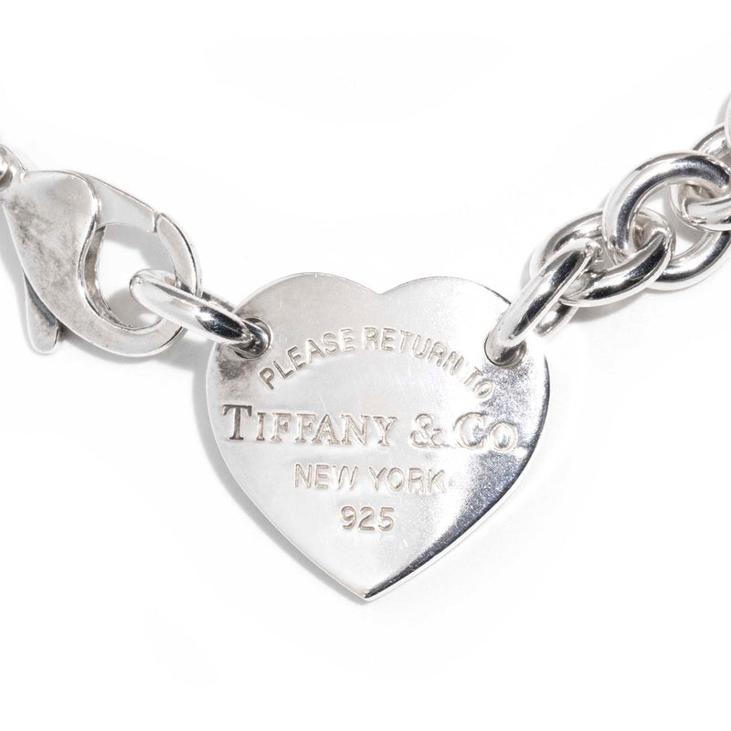 Tiffany silver pendant necklace Clearance