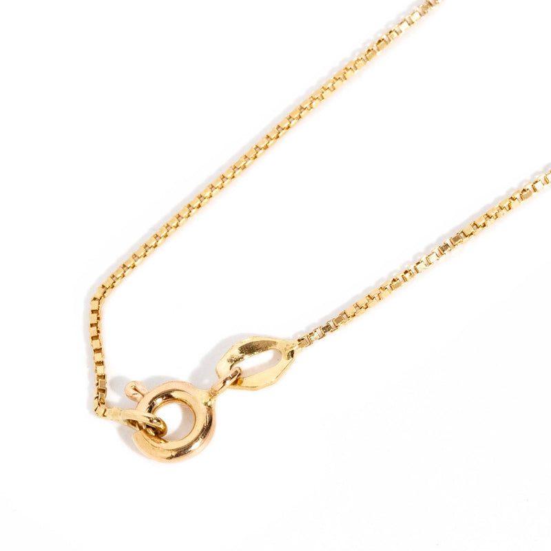 Titus 1970s Australian Opal 14ct Gold Pendant & Chain 18ct Pendants/Necklaces Imperial Jewellery 