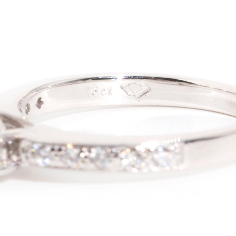 Ursla 18ct Gold Diamond Vintage Engagement Ring (Sarina Check) Rings Imperial Jewellery 
