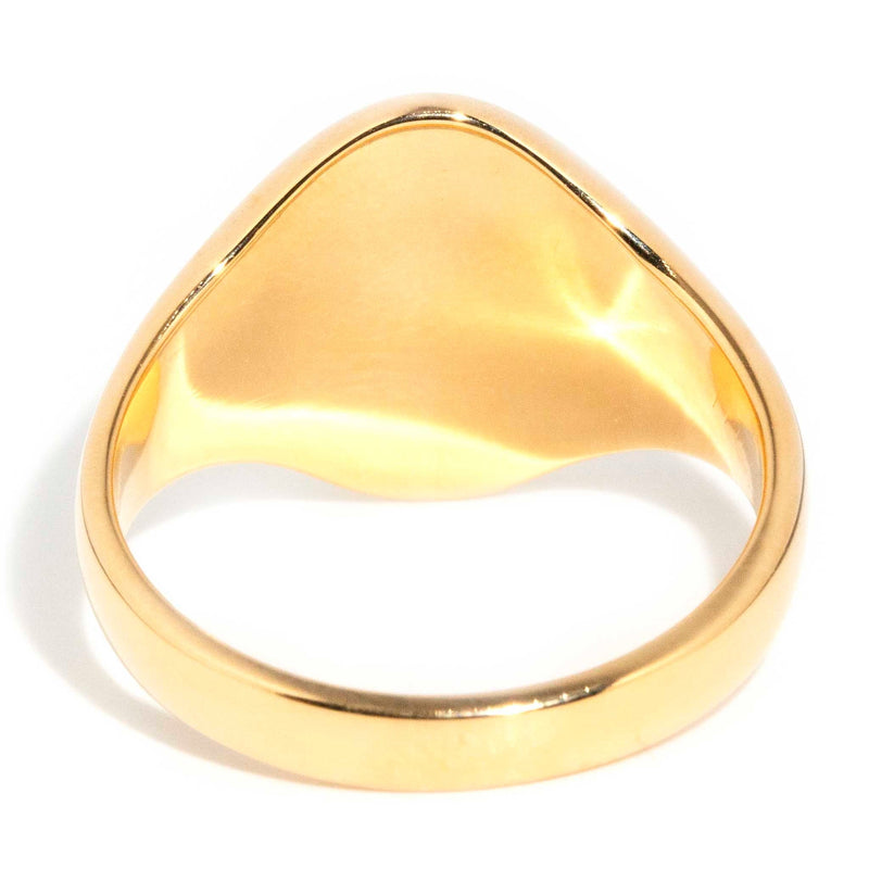 Viktor Circa 1960s 18ct Gold Mens Signet Ring WIP Rings Imperial Jewellery 