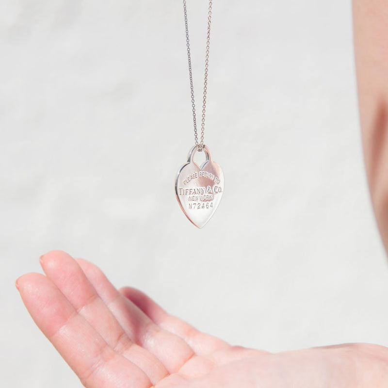 Vintage tiffany 2025 necklace pendant