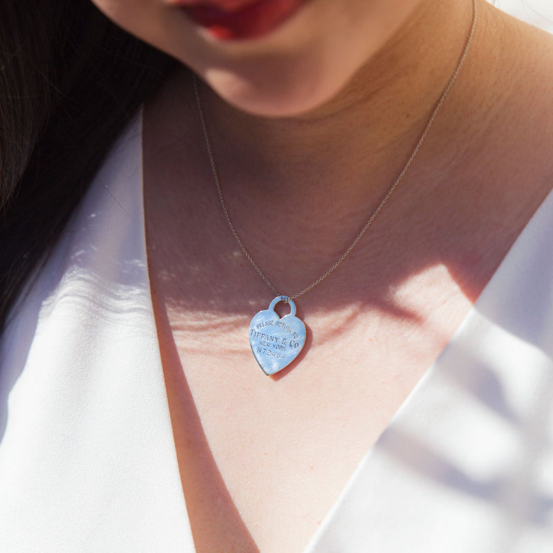 Tiffany and shop co vintage necklace