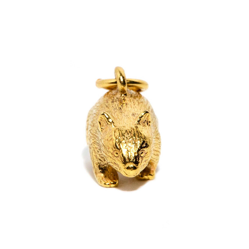 Wombat 1970s Charm Pendant 9ct Gold* GTG Bracelets/Bangles Imperial Jewellery 
