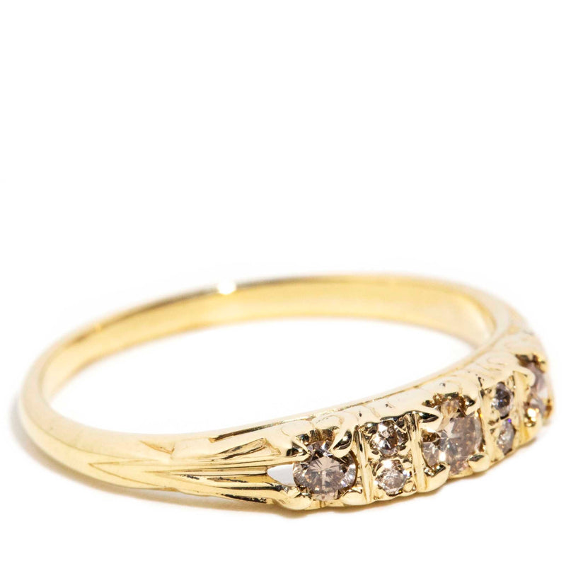 Yvain 1980s London Bridge Diamond Ring 9ct Gold* OB Rings Imperial Jewellery 