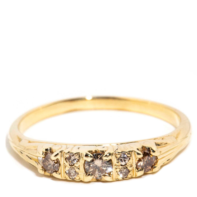 Yvain 1980s London Bridge Diamond Ring 9ct Gold* OB Rings Imperial Jewellery Imperial Jewellery - Hamilton 