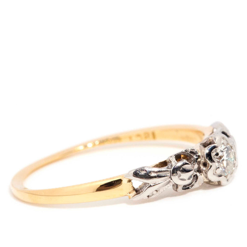 Zelda 18ct Gold Diamond Solitaire Ring Rings Imperial Jewellery 
