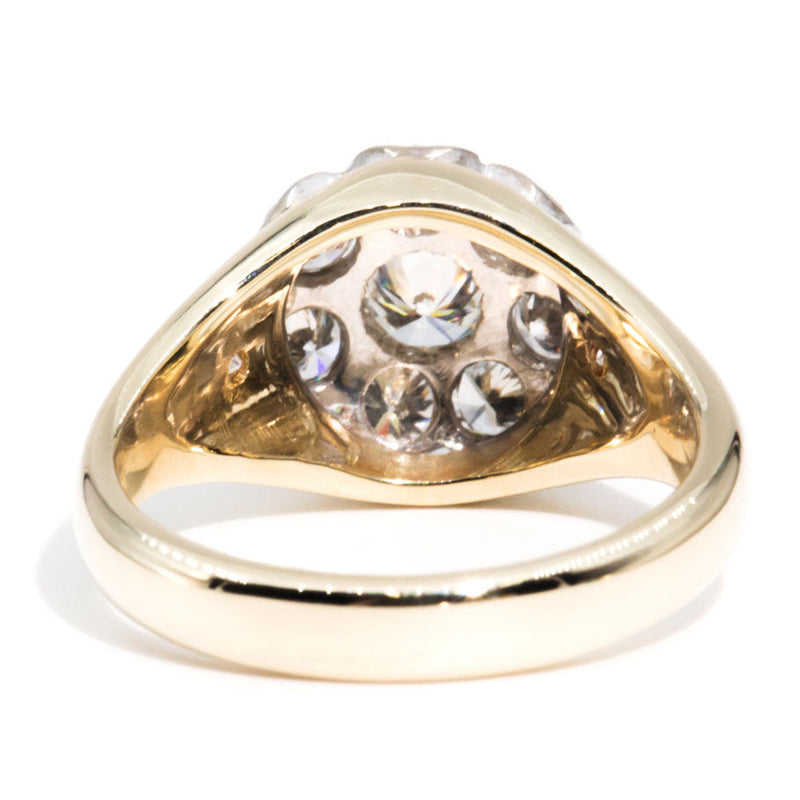 Zora 14ct Gold 1.00ct Brilliant Diamond Cluster Ring* $ Rings Imperial Jewellery 