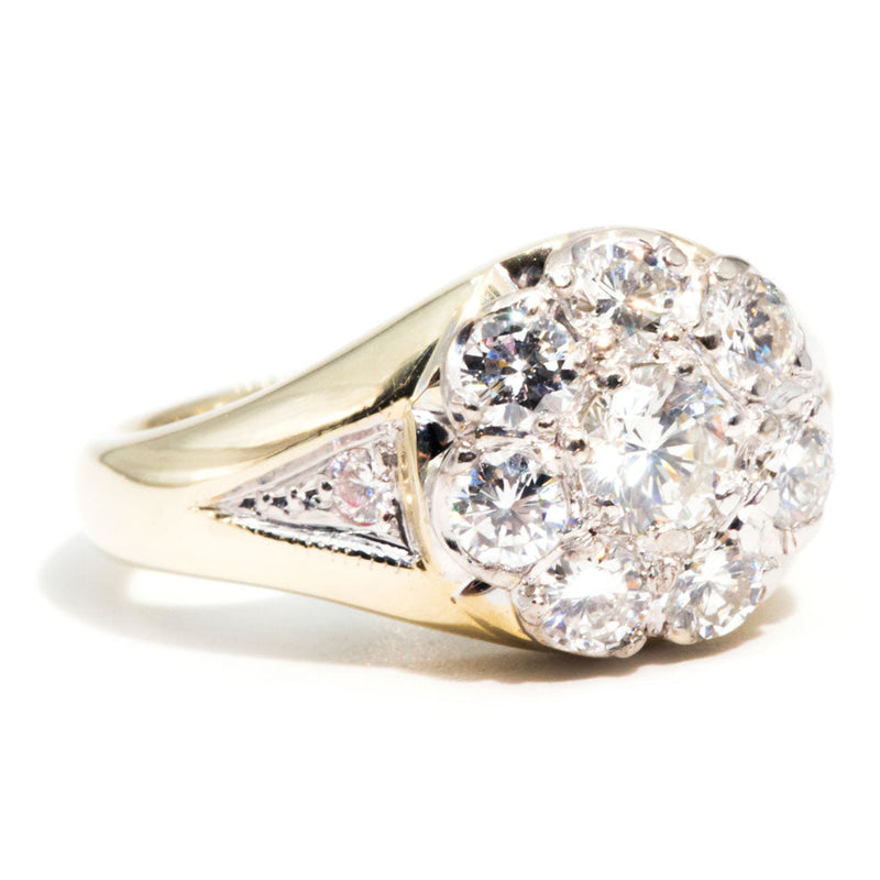 Zora 14ct Gold 1.00ct Brilliant Diamond Cluster Ring* $ Rings Imperial Jewellery 